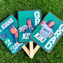 Load image into Gallery viewer, Graduation Hand Fans - Custom Design